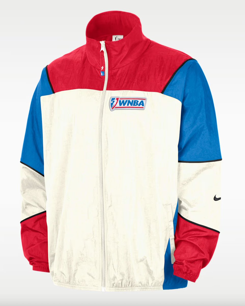 SOLELINKS's tweet photo. Ad: WNBA Legends Nike Basketball Lightweight Jacket '30th Anniversary' dropped today via DSG => https://t.co/ixy1E3zMFY

Sold out via Nike US https://t.co/VK5VyVwVUW