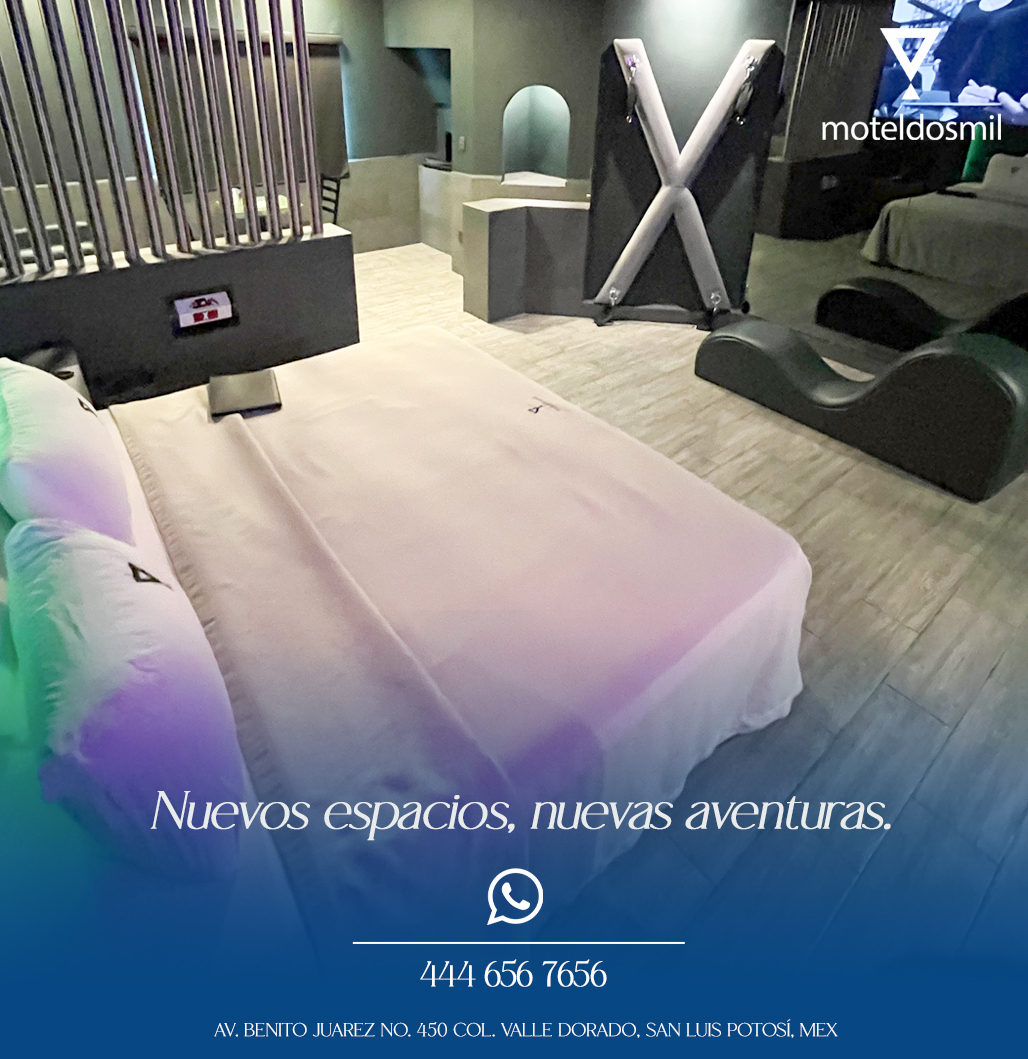 Hay semanas que comienzan igual… y otras que se viven diferente.
Regálate un momento de pausa en un espacio donde la privacidad y el confort se convierten en protagonistas.
Motel Dos Mil. Donde cada detalle invita a quedarte un poco más.