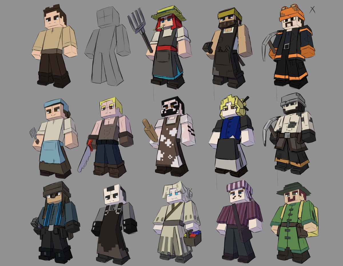 KProjectStudios's tweet photo. I wonder what they are?. . . 😶

#Minecraft #Minecraftart #sketch https://t.co/Wda8meuN3R