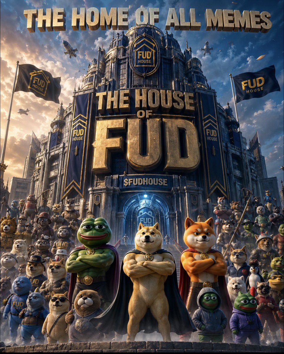 The House Of FUD | $FUDHOUSE 🏚️ tweet media