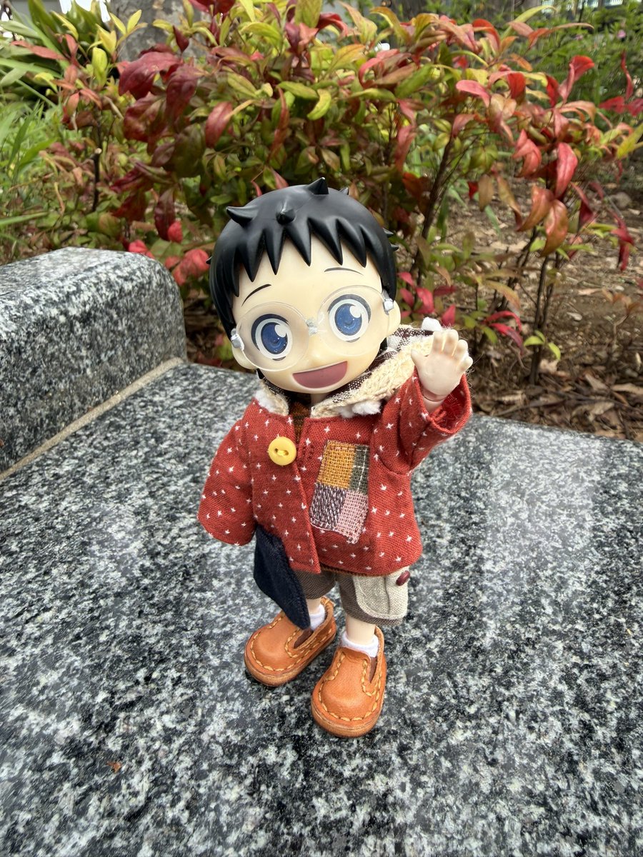 おはようございます！
きをつけていってらっしゃい！

行ってくるよー
#おはよう坂道くん