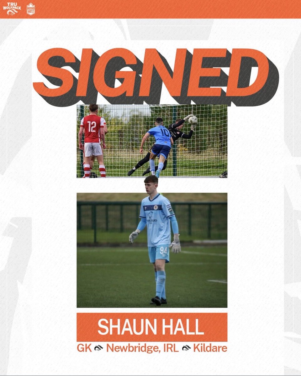 TRUMSOC's tweet photo. ✍️ a big addition from Ireland, welcome to Kamloops and the WolfPack Shaun Hall 🇮🇪

Read more on our Instagram! https://t.co/cEDJi7jWPj