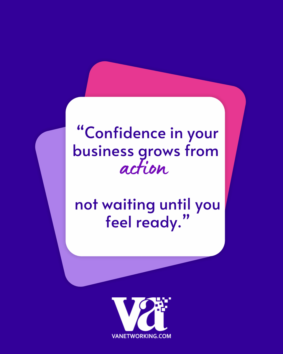 vanetworking's tweet image. Waiting until you feel fully prepared can keep you stuck longer than you realize.

Taking action—even imperfect action—is what builds experience, clarity, and real confidence over time.

#EntrepreneurMindset #VirtualAssistantLife #TakeAction #BusinessTips #VANA #VAnetworking