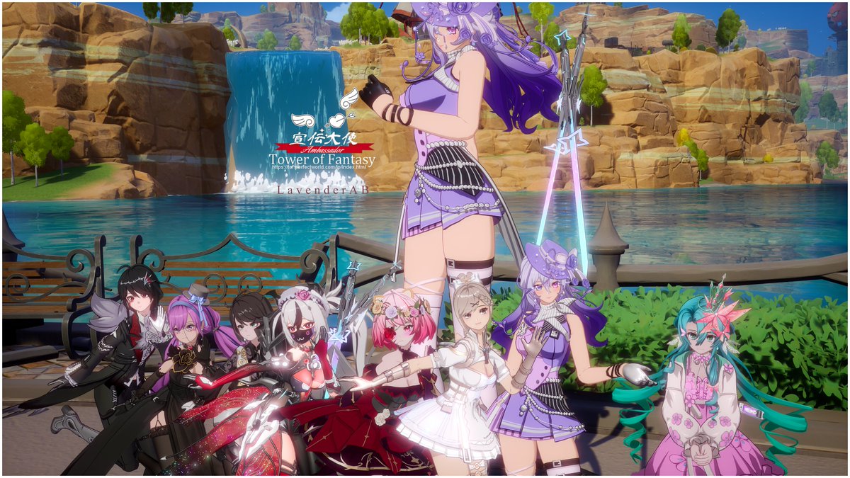 yorushichi's tweet image. おはよ♡
昨日はギル活の日✩.*˚
MonsterABちゃんがうちのギルドに入りました♪
サーもんさんの復帰祝い♪そして宣伝大使♪🌸
SS撮るの楽しかった！
#TowerofFantasy #Ambassador
#幻塔 #幻塔SS #幻塔宣伝大使 ＃ギル活