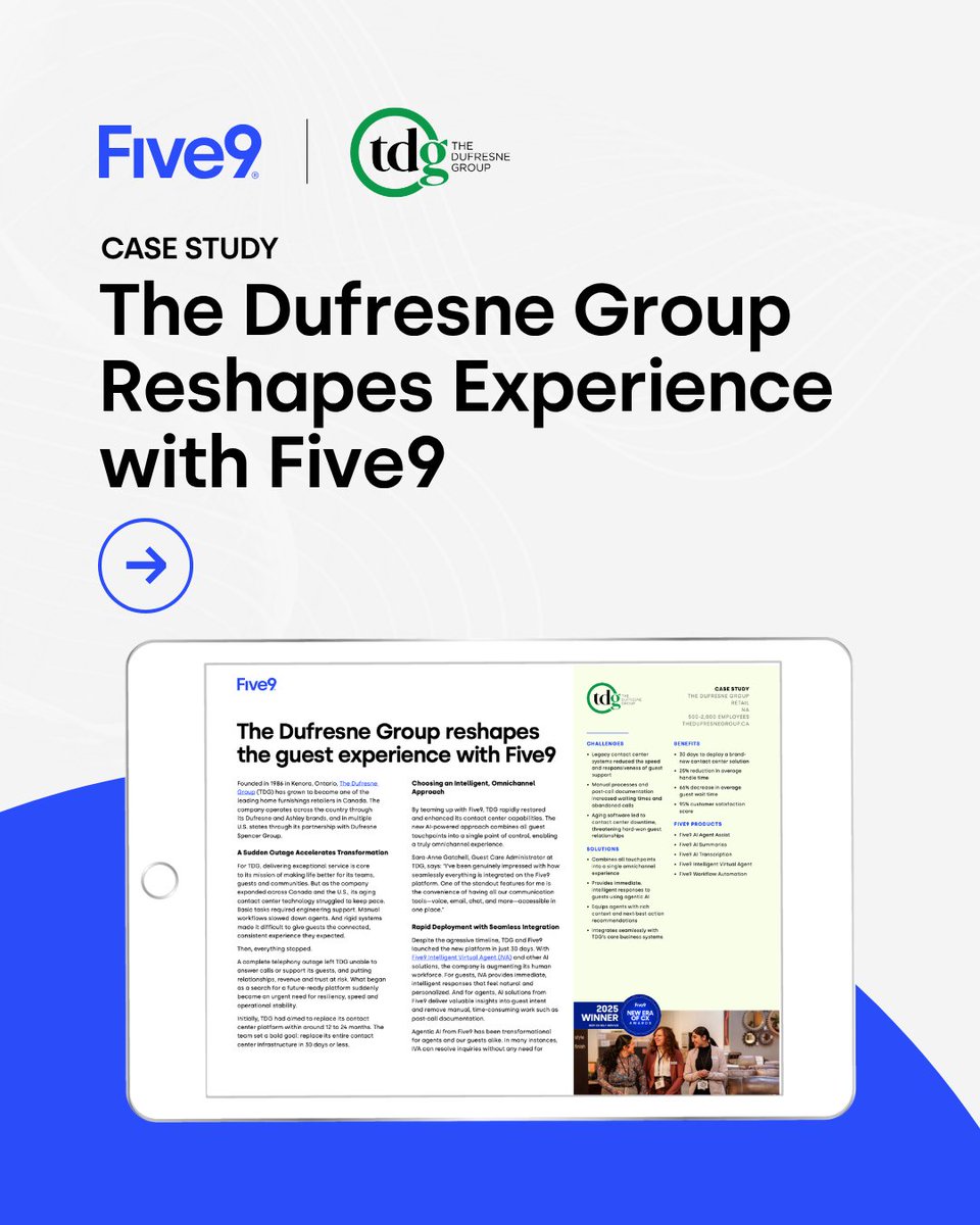 Five9 tweet media