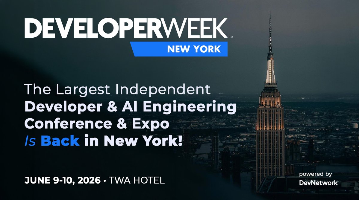 DeveloperWeek tweet media