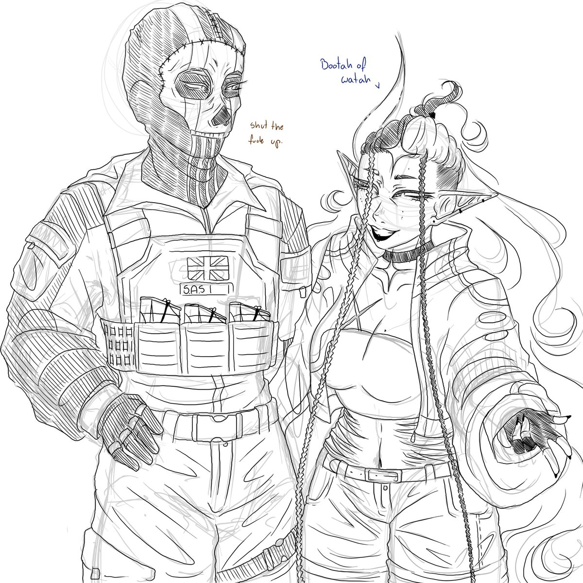 anhedoni4a's tweet image. Bootah of watah

I love brits

#codmw2 #ghost #oc