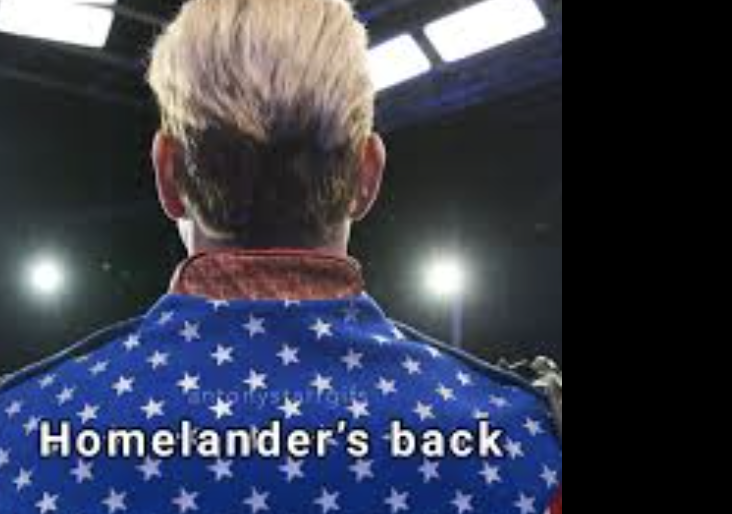 DontThugM3's tweet photo. THAT IS NOT HOMELANDER'S CAPE!!! I REPEAT THERE IS NO RED ON THIS IMAGE, THAT IS NOT HOMELANDER!!!!! #TUPACBACK https://t.co/Z3NAfp5aTT
