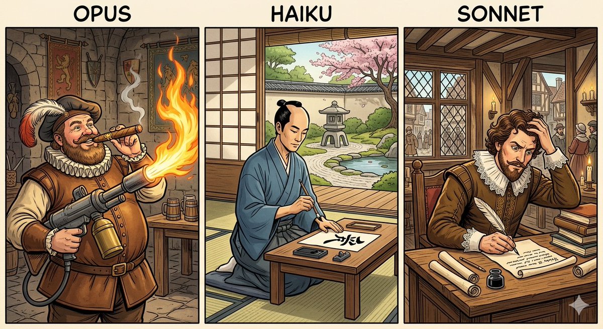 loddity's tweet image. Self explanatory.

#AI #ArtificialIntelligence #TechHumor #CodingLife #DevLife #ProgrammerHumor #MachineLearning #Comics #DigitalArt #GeekCulture #TechMemes #AIArt #CreativeCoding #StartupLife #FutureOfWork