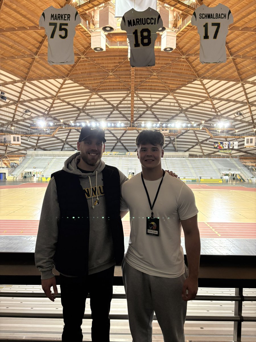 theAidenKilde's tweet photo. I had an amazing time at @NMU_Football today for a junior day! Loved the campus and facilities and I can’t wait to get back this summer! @NMUCoachBright @NMUCoachJanus @Coach_KramerFB https://t.co/tGxVyecUyx