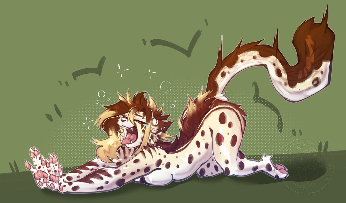 Stretching #cheetah

#furry #furryart #art