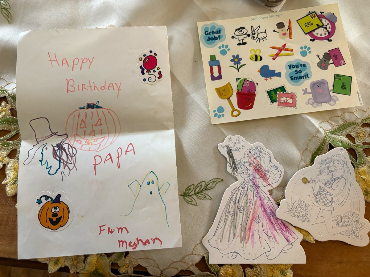 mom found stuff my grandma kept from when I was a little baby child 🥺