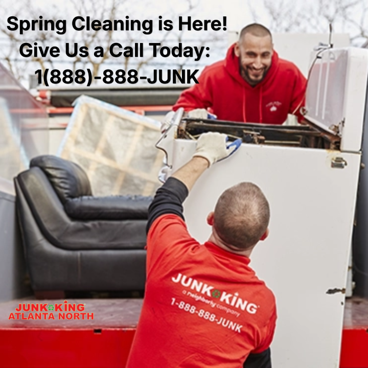 AtlantaJunk's tweet photo. Spring cleaning is in full swing! Our team is ready to help you reclaim your space by hauling away everything from old appliances to heavy furniture.

📞Call 1(888)-888-JUNK to schedule your spring cleanup and let us do the heavy lifting! https://t.co/jn6OnYulEl