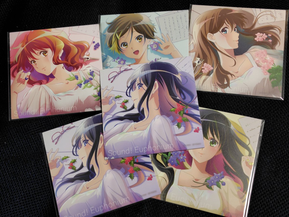 kefq700's tweet photo. 流石に6回で6種は無理
あすか先輩被ったけど好成績？
#ユーフォ最終楽章 https://t.co/xaHVIfOx5x