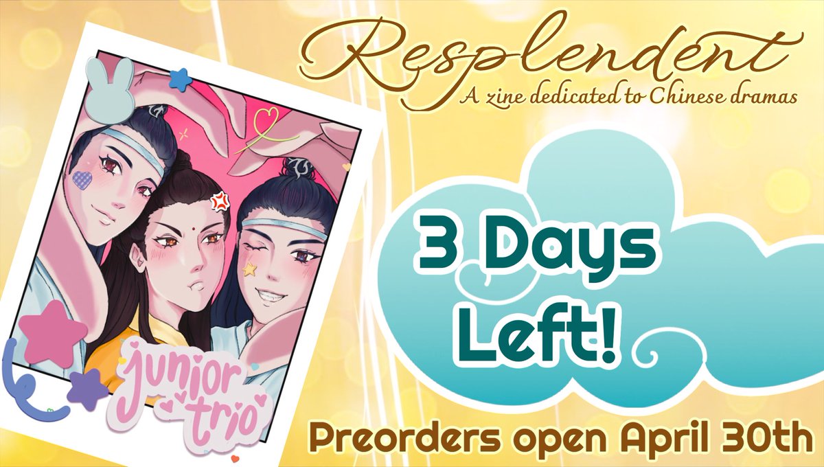 Resplendent: A Cdrama Zine tweet media