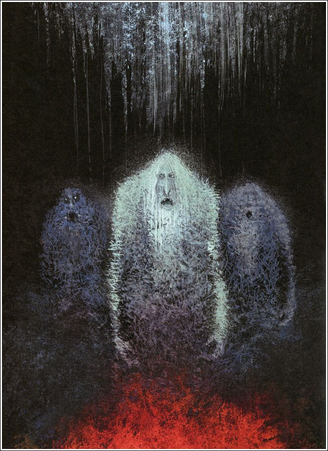 dreamerbook's tweet image. 'Myths of Northern Europe' #Illustration by Igor Oleynikov