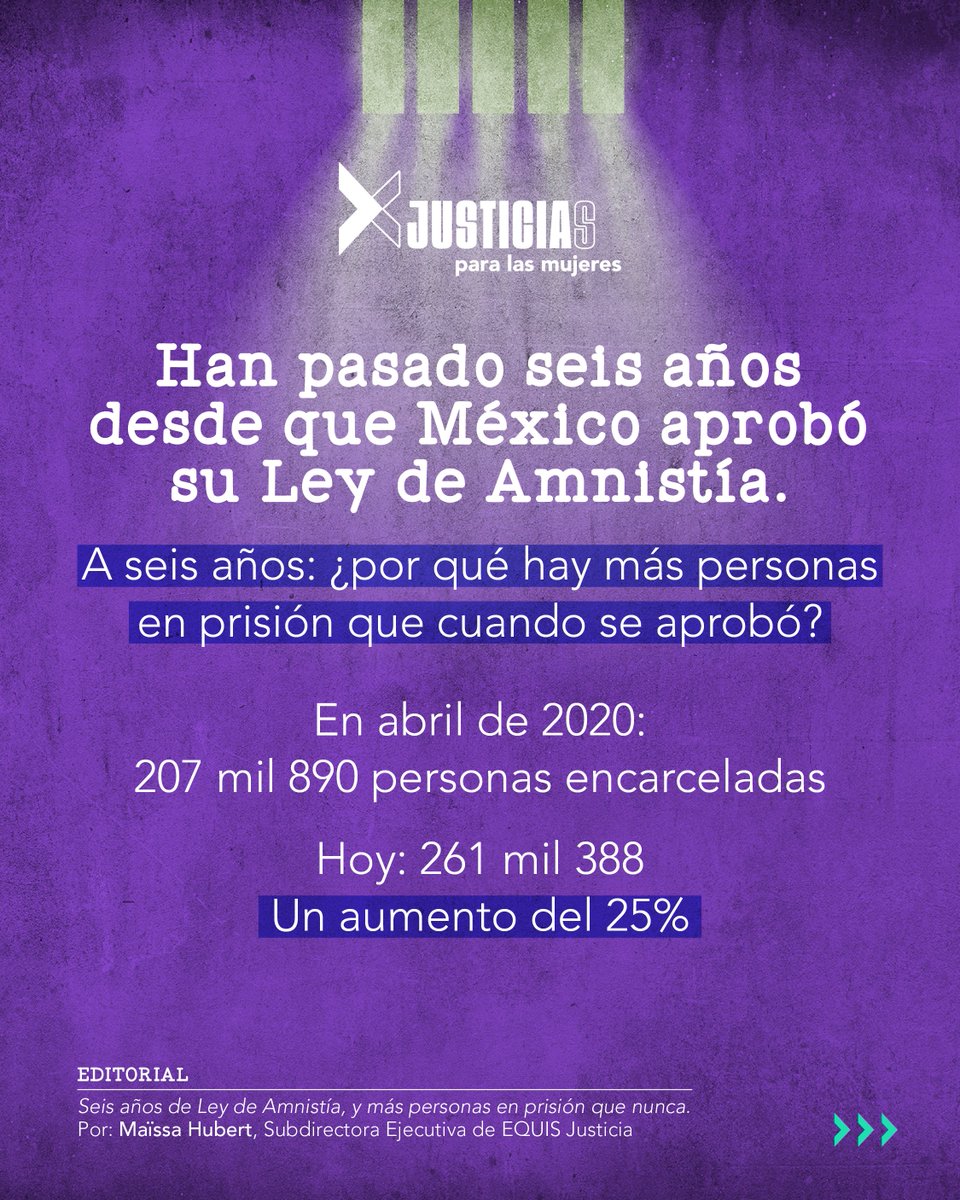 EQUIS Justicia para las Mujeres tweet media