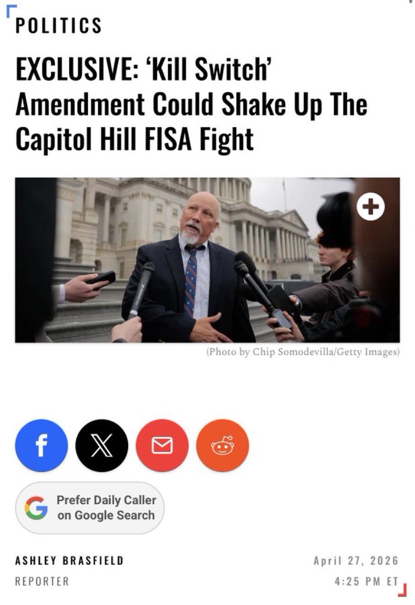 An amendment to kill the kill switch?

Yes, please!
<a href="/chiproytx/">Chip Roy</a>