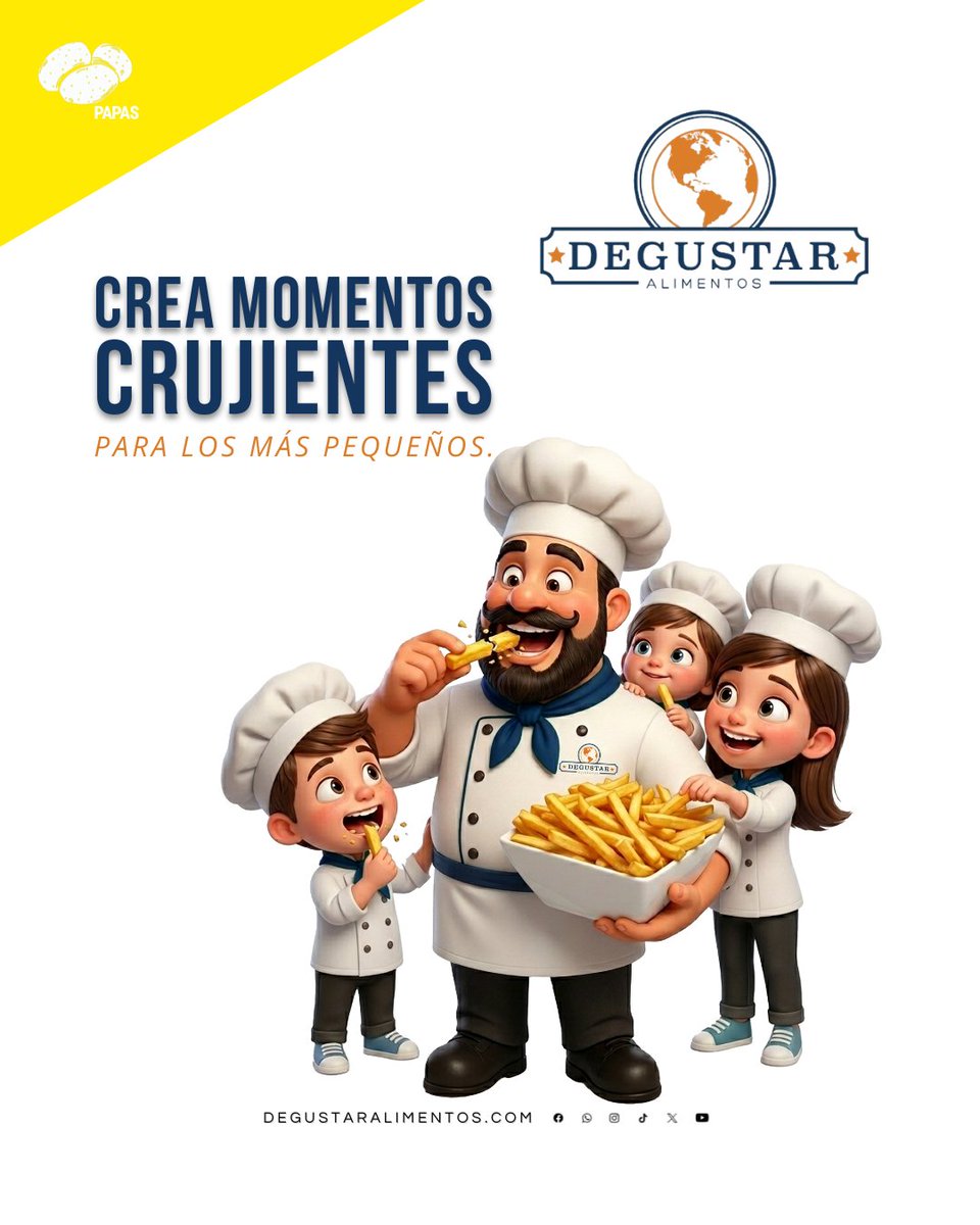Degustar_A's tweet image. Hacemos que el Día del Niño sepa a pura diversión.

🚛Pedidos: goo.su/v6vYLzN
🐥Contamos con venta por carga, tarima, cajas, mayoreo y menudeo🐥
📲Nuestro catálogo: degustaralimentos.carrd.co
#Simplot #díadelniño #papasfritas #pedidos #chefdegustar
