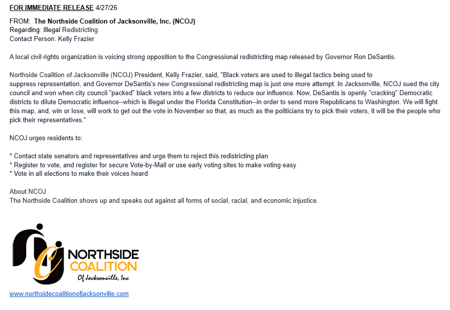 Northside Coalition of Jacksonville (@northsidecoj) / Posts / X