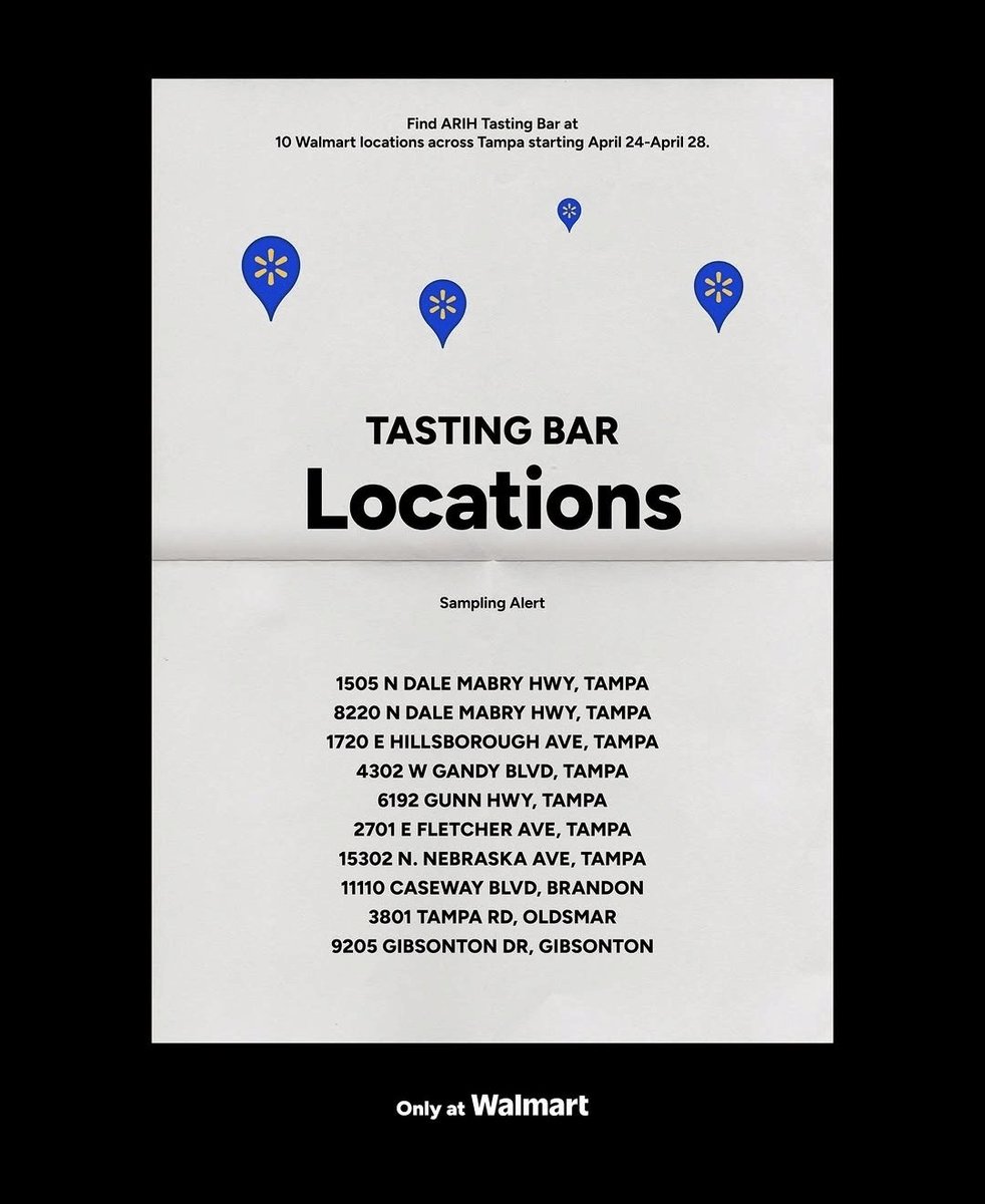 SalangBangtan7's tweet image. #Taste_arih inspired by #BTS posted that they're having their last tasting in #Tampa tomorrow.

The closest one to Raymond James Stadium is the very first one.