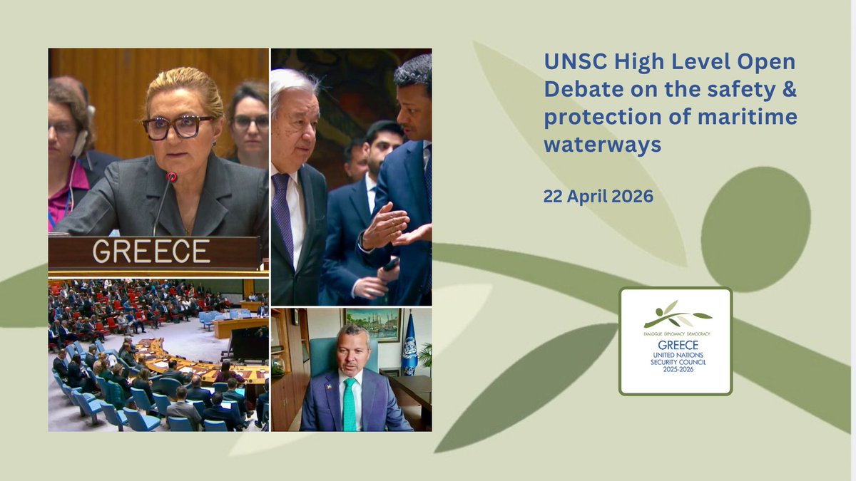 Greece at the United Nations tweet media