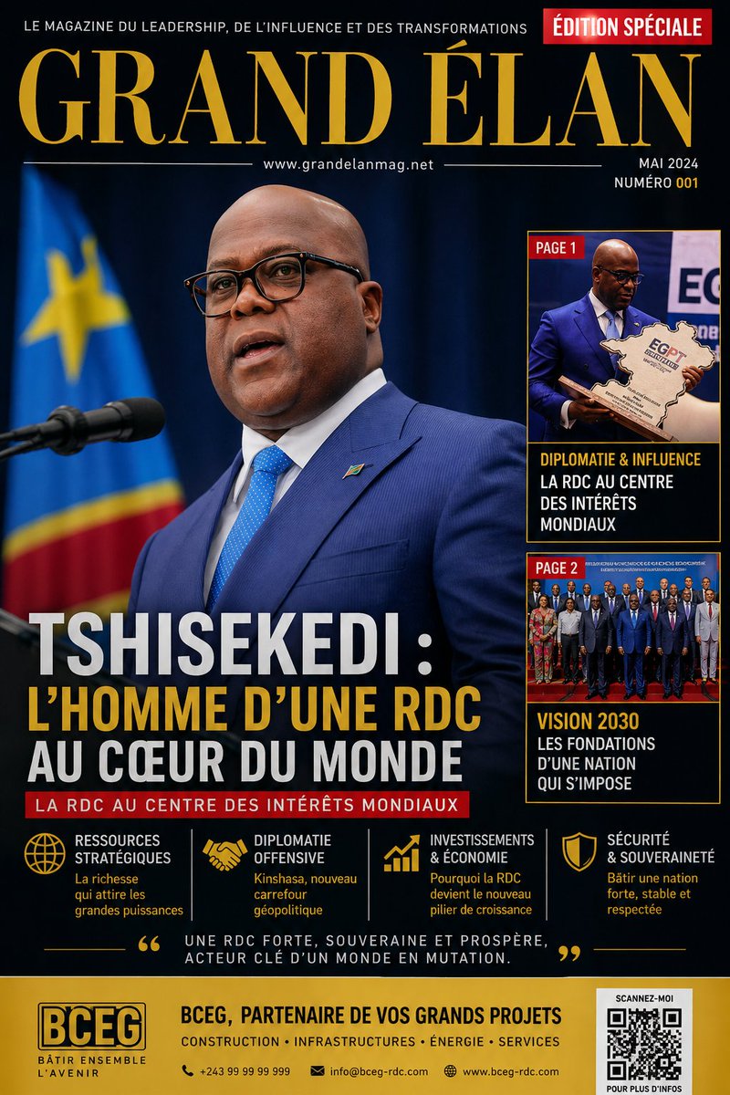 andy_ngolo's tweet image. 📩 Réservez dès maintenant votre partenariat ou votre espace publicitaire avant clôture des emplacements.
GRAND ÉLAN arrive.
Et avec lui, une nouvelle vitrine du succès africain.
#GrandElan #Magazine #Publicité #Partenariat  #Leadership #Communication #ComingSoon