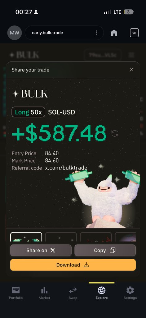 Halaal_Maxi's tweet photo. Closed for the day on @bulktrade 

We go again in the morning https://t.co/iJpNPYVu5C