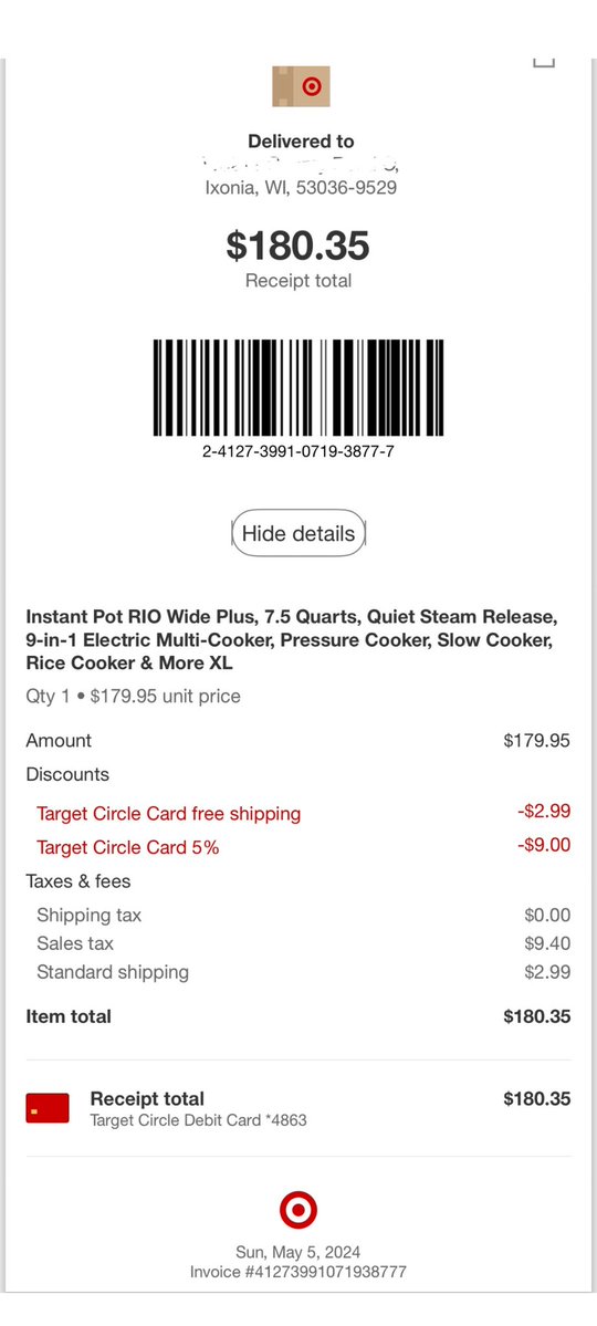 _k1mb4's tweet image. @InstantPot I was gifted the RIO wide plus, 7.5qt for Mother's Day 2024. The lid's steam release has failed after 18 months. I have contacted customer service 2x since January, offering to PURCHASE a new lid, told not an option. What? $180 wasted??
#disappointed