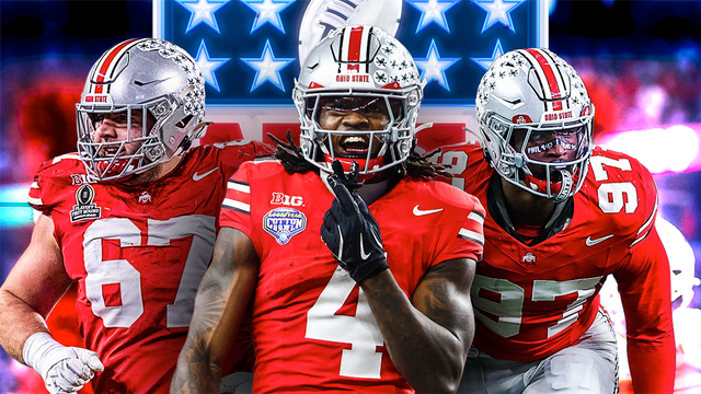 Bucknuts247's tweet image. #OhioState just led the pack in the NFL Draft, but the 2027 class is already looking SCARY good. From Jeremiah Smith to Kenyatta Jackson Jr., it's another loaded group of #Buckeyes that could be picked in a year.
247sports.com/college/ohio-s…