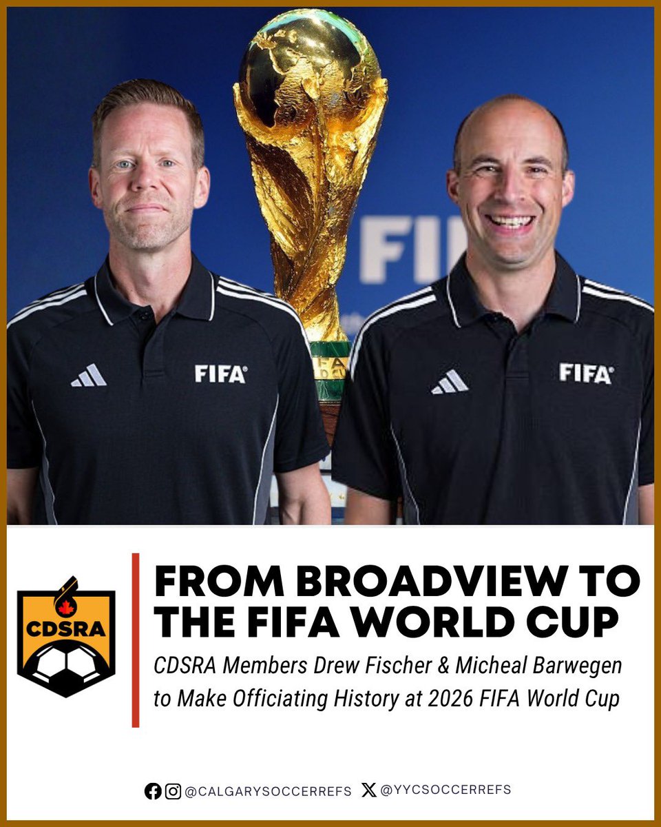 Calgary Soccer Referees (CDSRA) tweet media