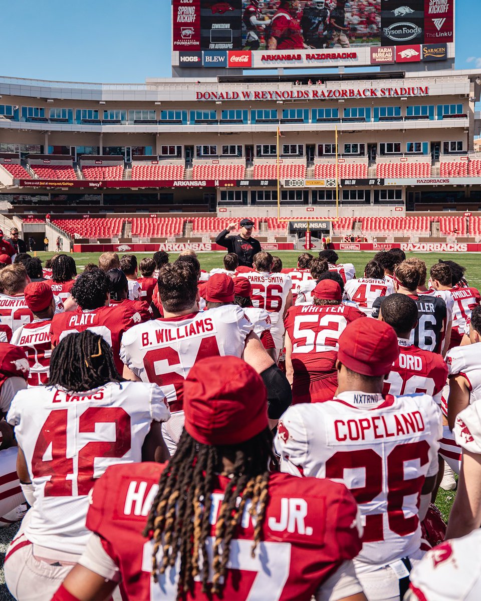 Arkansas Razorback Football tweet media