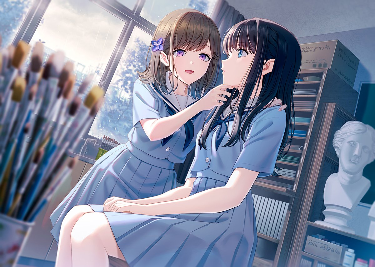 【SukeraSparo/SukeraSomero】百合ゲーム【SukeraSono】百合音声作品 tweet media