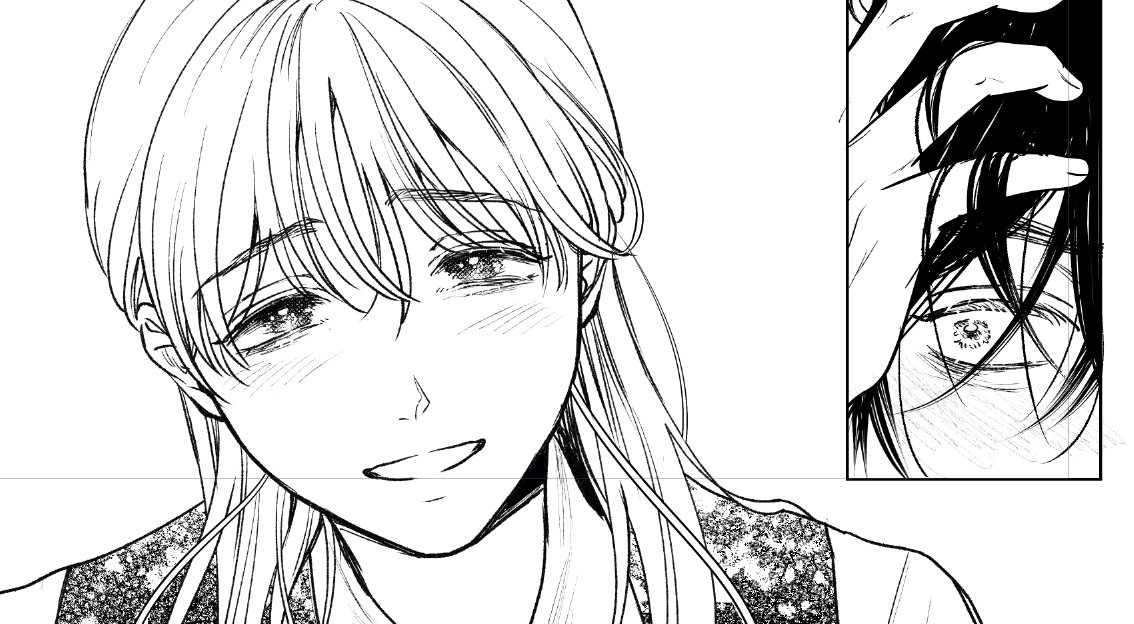 急ぎ告知!そして同人原稿に戻るっ
今日から後半スケベシーンペン入れに入れるといいな…😇
まりもちゃん大人かわいいね…でもなんでこの名前にしたんだっけ??記憶喪失……😇 