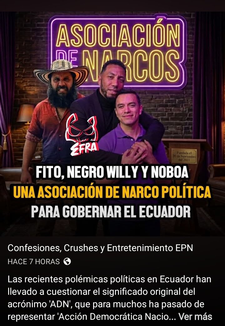 Atonm69's tweet image. @EcuavisaInforma 
#PAUTADOS #LAMEQULOS #DE #ESTE #NARCOGOBIERNO