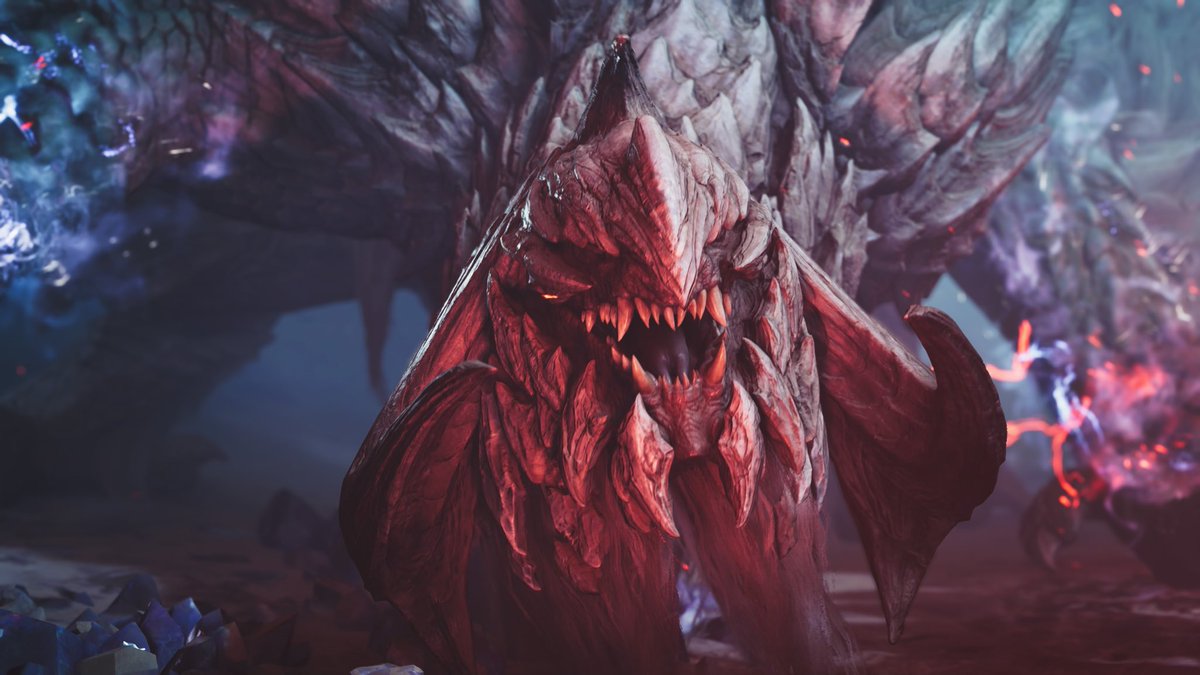 DQ10_aro's tweet image. ゴア・マガラの戦闘中にご飯食べると、きちんと顔面汚れてるの反映されてた🍽️

#MonsterHunter #MonsterHunterWilds
#モンスターハンター
#モンスターハンターワイルズ