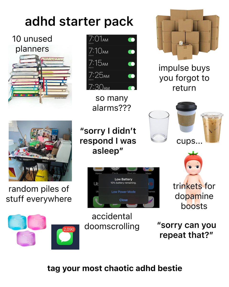 get_inflow's tweet image. tag your chaotic adhd bestie!!

#adhd #adhdmemes #adhdcommunity #adhdlife #adhdhumor #adhdrelatable  #adhdawareness #neurodivergent #adhdstruggles #adhdbrains #adhdmind #adhdreality #neurospicy #meme #memes