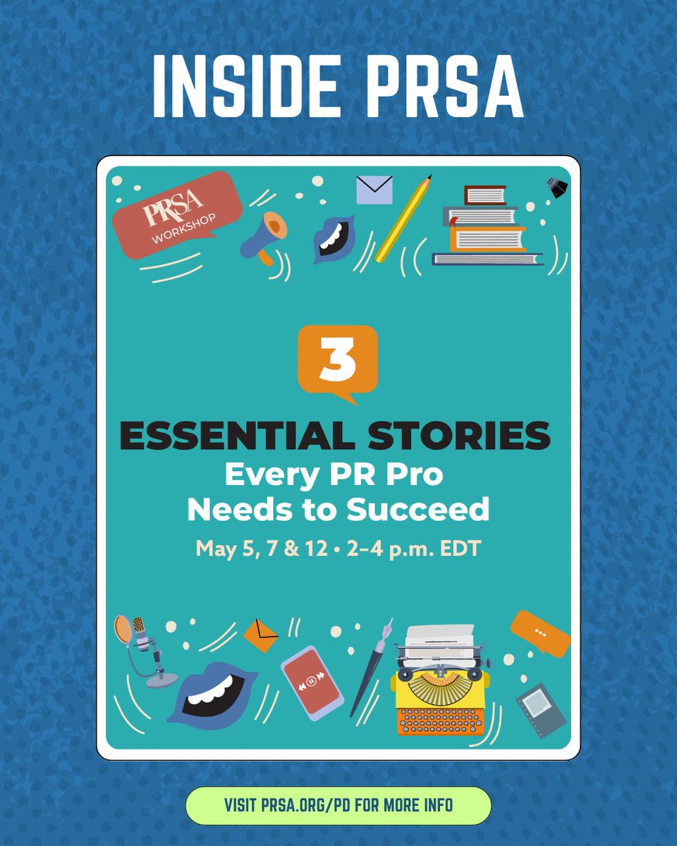 PRSA tweet media