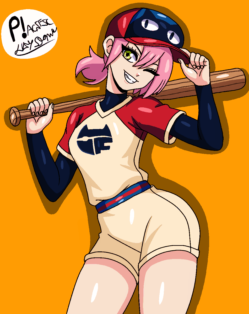 PacificKeyStone's tweet image. Haruhara Haruko ! 
#flcl #FoolyCooly #フリクリ #春原晴子