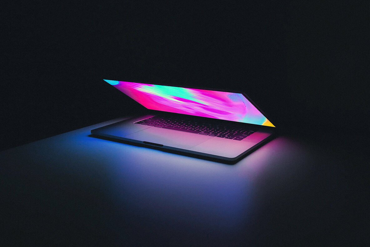 designeour's tweet image. Updated set of eye-catching organic #neon #gradients #Design 
Neonic 2 by Studio 2am designeour.com/neonic