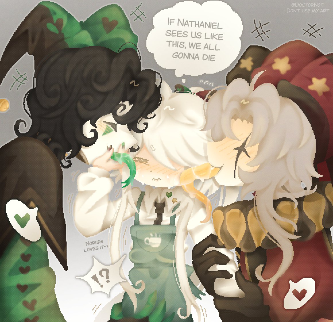 NotForgetMeNoti's tweet photo. #thefreakcircus #thefreakcircusoc
Don't lick Norishi like that https://t.co/og2lmcrTfp