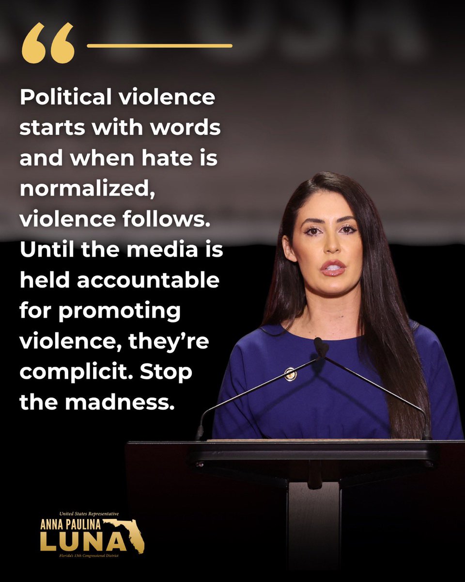 Rep. Anna Paulina Luna tweet media