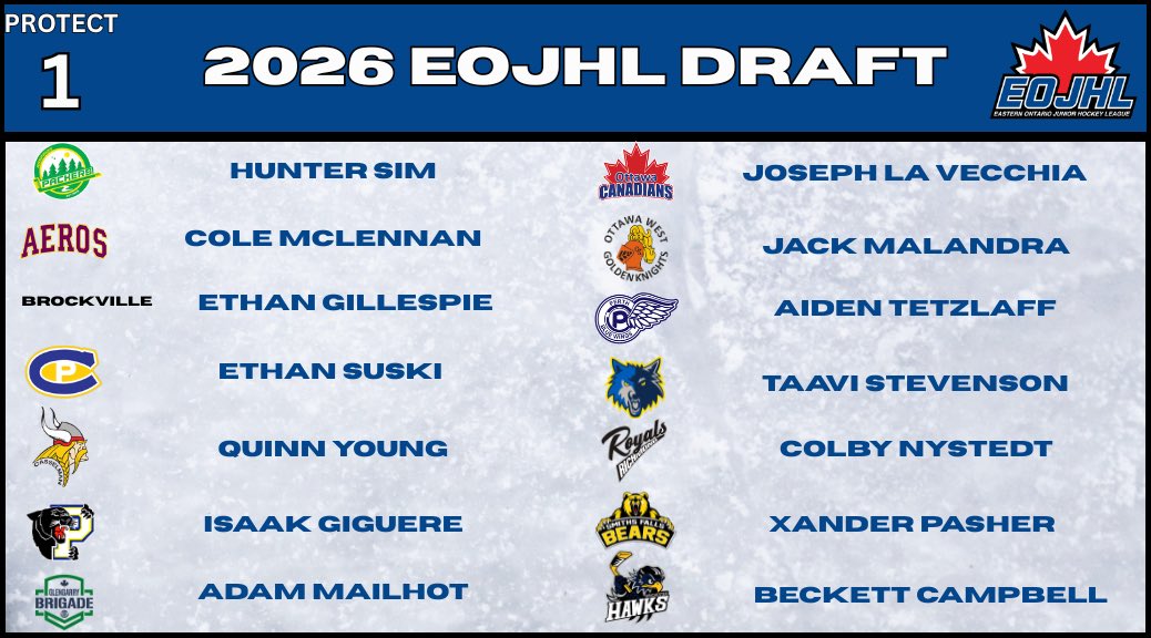 The EOJHL tweet media