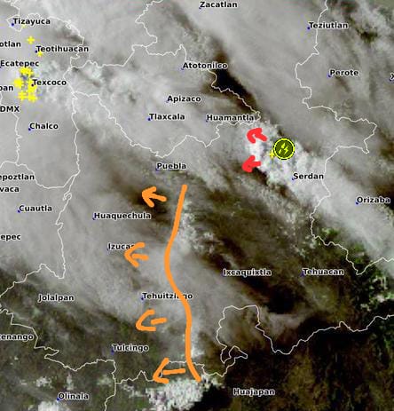 Meteorología Puebla tweet media