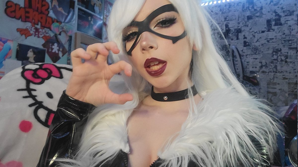 sdn_invisigal's tweet image. my suit broke so ive been in the process of sewing a new zipper in but i got sick 💔💔 i wanna bring felicia back SO BAD i didnt get to actually take photos!!!!!! IM SO MAD!!!!! #feliciahardy #blackcat #cosplay
