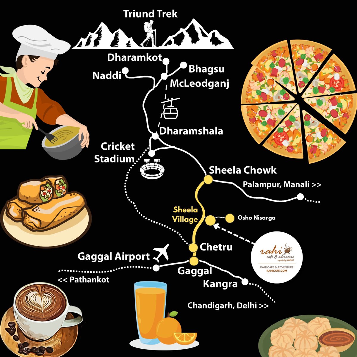 RahiCafe2020's tweet photo. A Cafe for Family and Friends

Check Our Menu - https://t.co/wS2bgogxF8

📌 Village Sheela, Near Osho Nisarga, Dharamshala, HP

#rahicafeandadventure #rahicafe #dharamshala #fresh #healthy #delicious https://t.co/TPgAp9ZxX7
