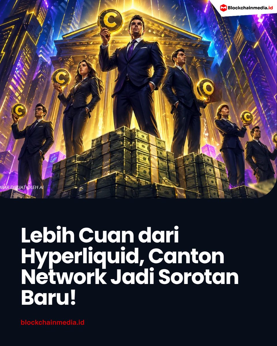 Vingika's tweet image. Berhasil lebih cuan dari Hyperliquid, Canton Network kini jadi sorotan komunitas. Yuk, cari tahu selengkapnya di bawah ini!

BACA SELENGKAPNYA: blockchainmedia.id/canton-network/

#belajarkripto #CantonNetwork #layer1 #crypto #cryptonews #asetkripto #beritakripto