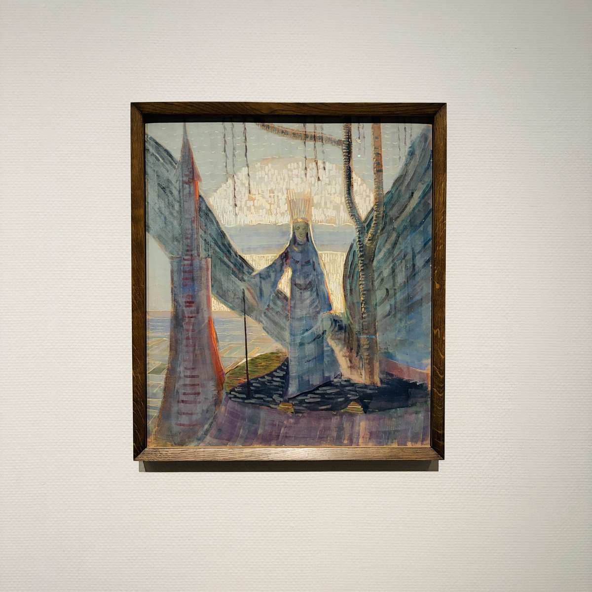 dekalog_'s tweet photo. 国立西洋美術館で開催されているチュルリョーニス展と北斎展。こちらも空いてました。どちらかというと北斎展のが混んでましたね。 https://t.co/zneZnof4lK