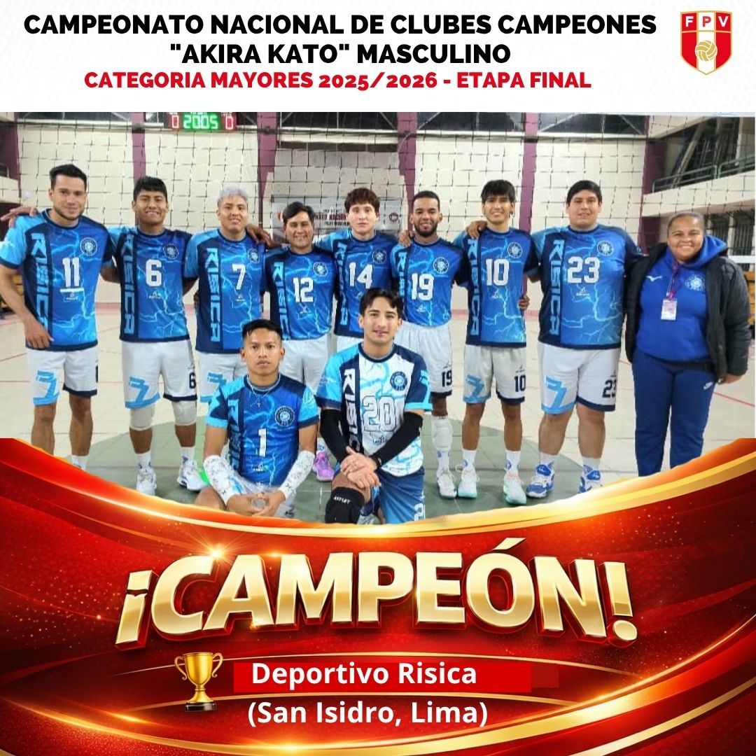 FPV - Federación Peruana de Voleibol tweet media