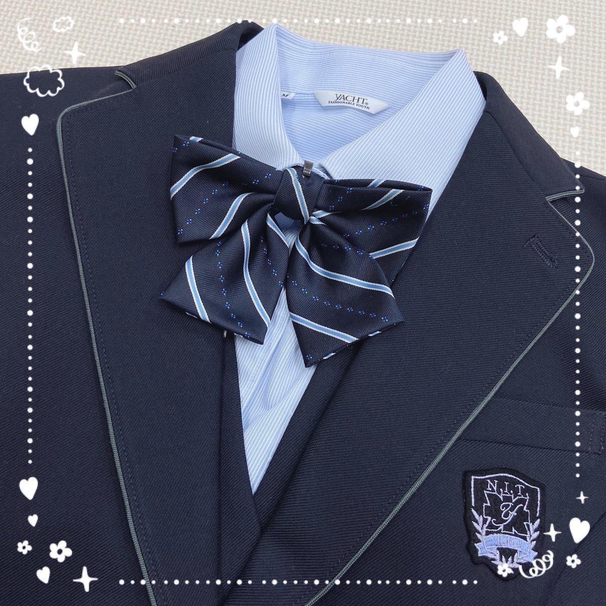 pasca_2018's tweet photo. 鳥取県　米子工業高等専門学校🎀

LINE買取りさせて頂きました✨
制服販売・制服買取のパスカを
ご利用頂きありがとうございます🍀
パスカでは地元だけではなく全国の制服も買取します✨

#鳥取制服
#米子工業高等専門学校
#制服販売のパスカ
#制服買取のパスカ
#LINE買取 https://t.co/DLvVIvJlny
